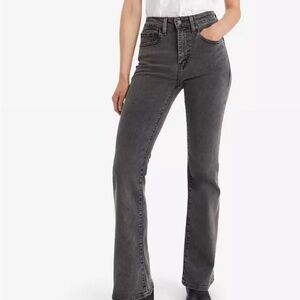 Women's Levi’s Grey Jeans - Levi’s 726 High Rise Flare 29W x 34L